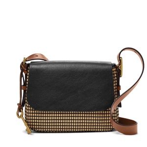 NWOT Harper Small Fossil Crossbody